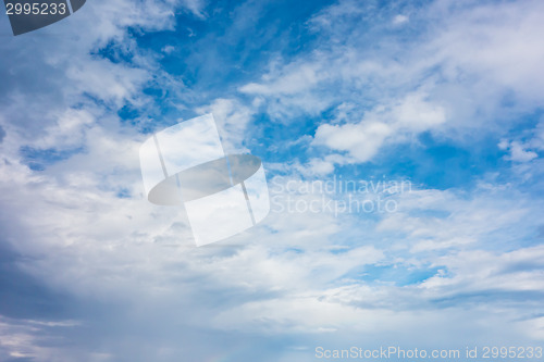 Image of blue sky