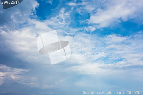 Image of blue sky