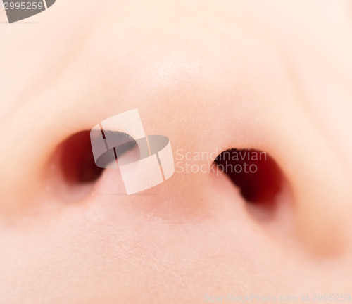 Image of baby nose