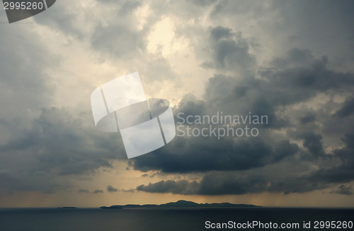 Image of stormy sky