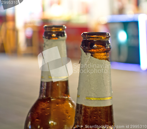 Image of beer bottles