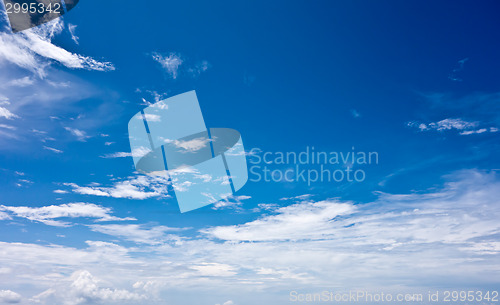 Image of blue sky