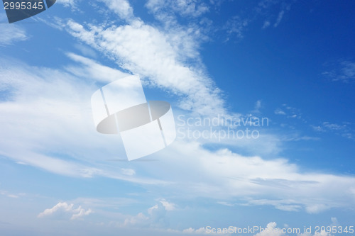 Image of blue sky