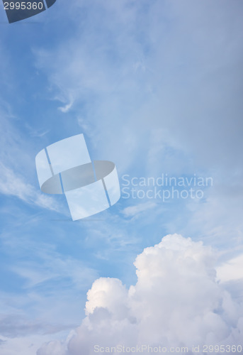 Image of blue sky