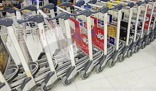 Image of baggage carts