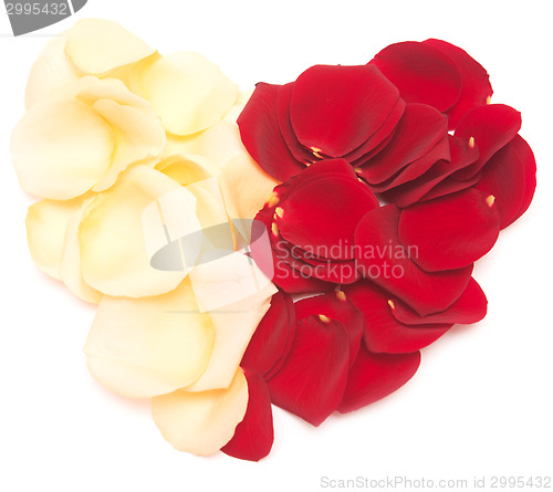 Image of rose heart