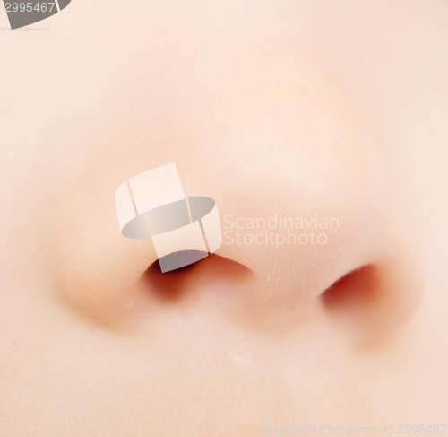 Image of baby nose