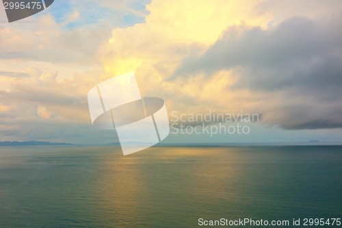 Image of rainy sky