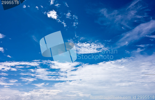 Image of blue sky