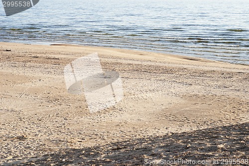 Image of baltic sea and beach