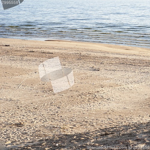 Image of baltic sea and beach