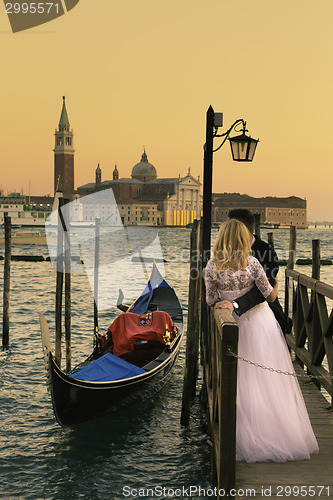 Image of Just Married in Venice.