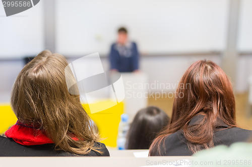 Image of Lecture at university.