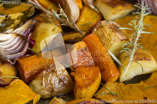 Image of Rustic Baked Vegetables