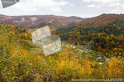 Image of Autumn village