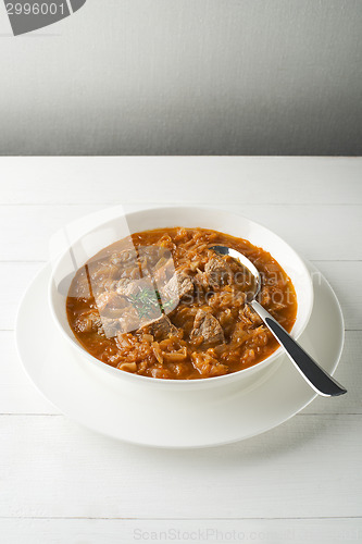 Image of Cabbage stew- goulash 