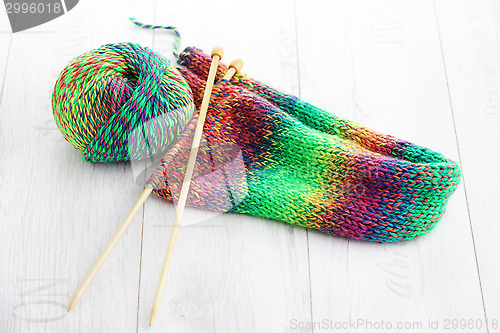 Image of knitting