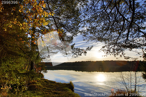 Image of HDR capture of a lake in Bavaria in autumn
