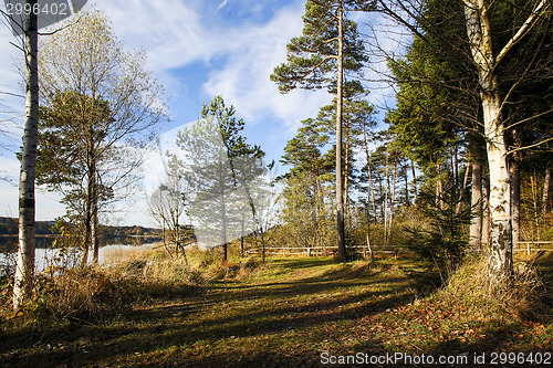 Image of HDR capture of a lake in Bavaria in autumn