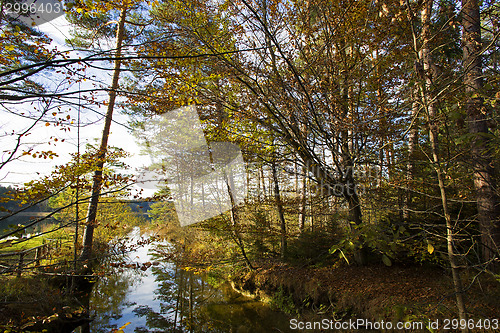 Image of HDR capture of an autumnal landscape in Bavaria 
