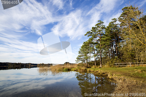 Image of HDR capture of a lake in Bavaria in autumn