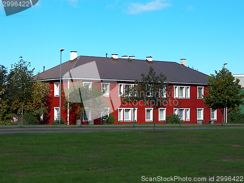 Image of Traditional Red House