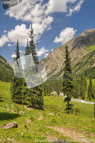 Image of Tian-Shan in Kyrgyzstan