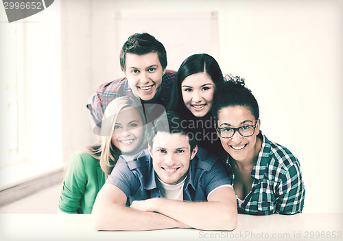 Image of group of students at school