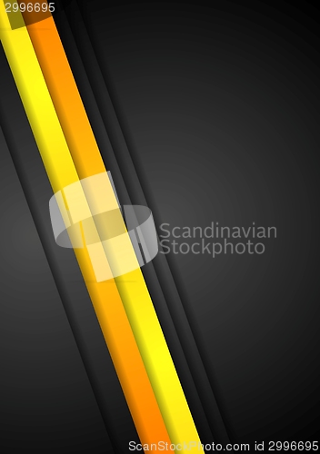 Image of Abstract dark corporate background