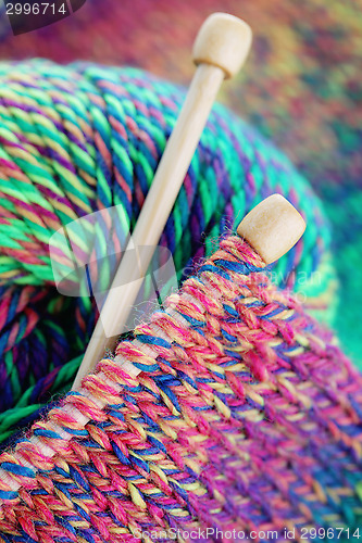 Image of knitting