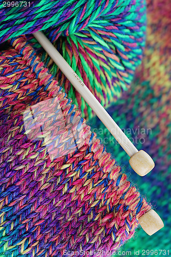 Image of knitting