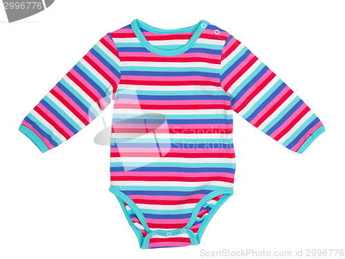 Image of striped baby clothes
