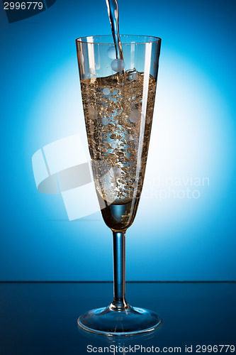 Image of Champagne in glass