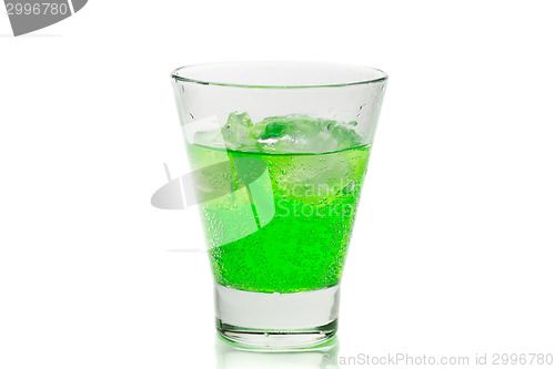 Image of Mojito in a glass with ice