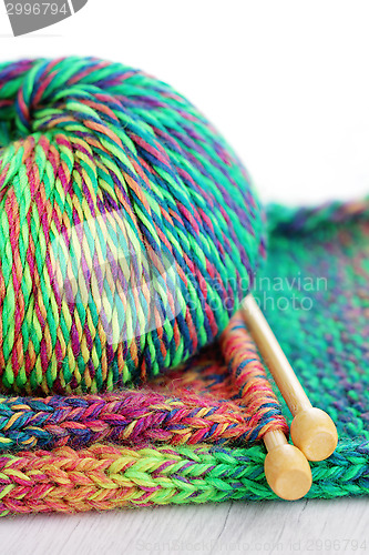 Image of knitting