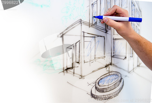 Image of Whiteboard drawing
