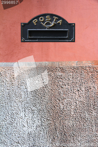 Image of Iron mailbox