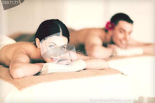 Image of couple in spa