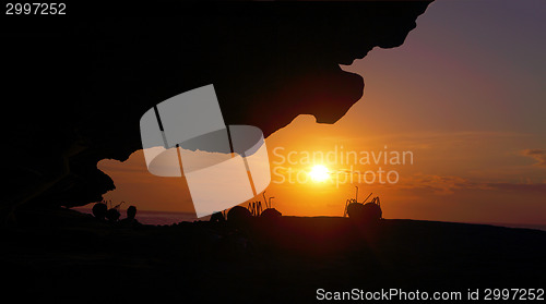 Image of Sunrise Silhouettes at Bondi