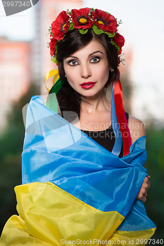 Image of Portrait of young woman