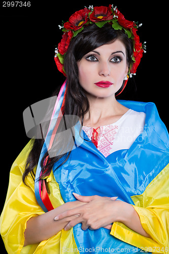 Image of Pretty Ukrainian brunette