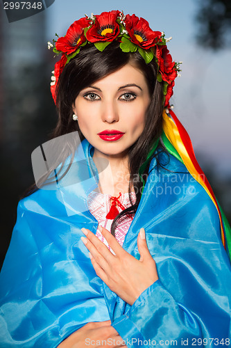 Image of Pretty Ukrainian brunette