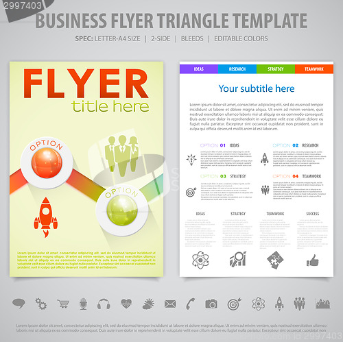 Image of Flyer Design Template