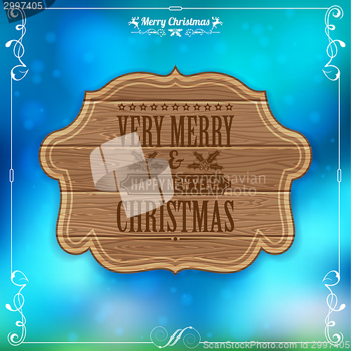 Image of Retro Christmas Frame