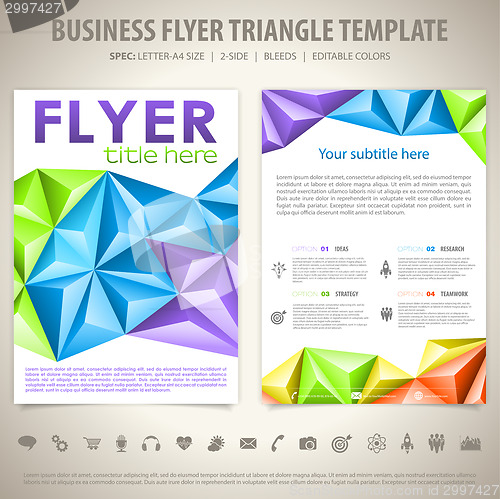 Image of Flyer Design Template