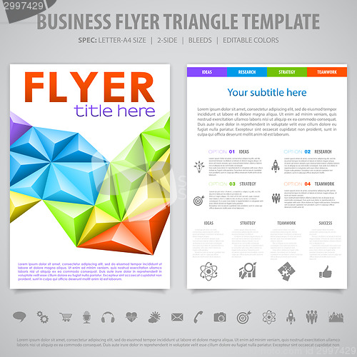 Image of Flyer Design Template