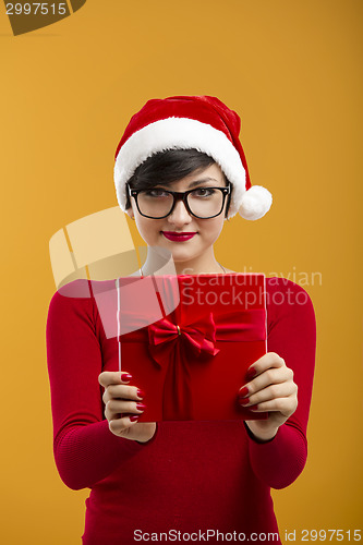 Image of Santa woman