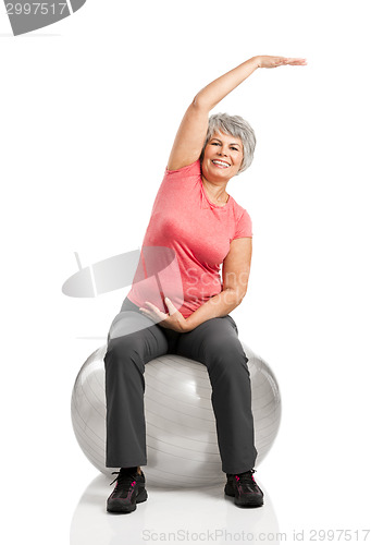 Image of Fiitness old woman 