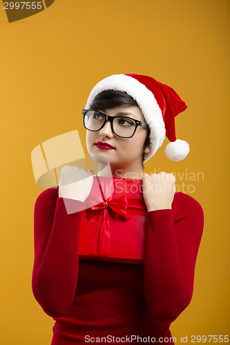 Image of Santa woman