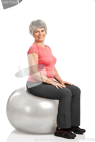 Image of Fiitness old woman 